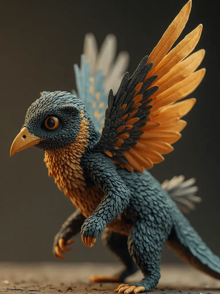 AI generated detailed bird illustration with vibrant colors and natural habitat - wildlife AI art by AI Image Agent